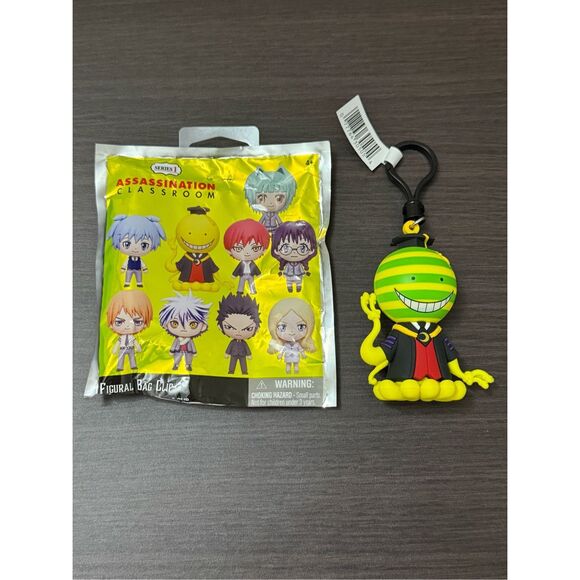 Assassination Classroom Character Figural Bag Clip CHASE - Koro Sensei - Picture 1 of 2